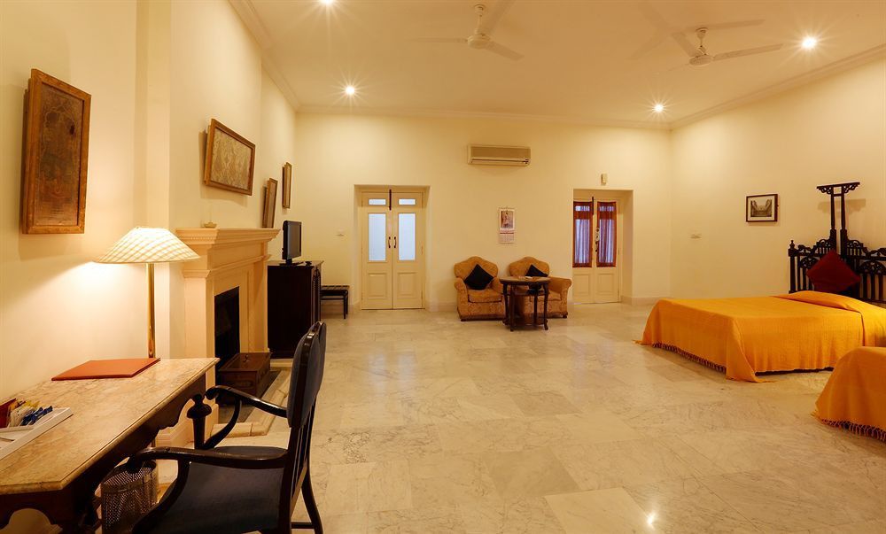 The Lallgarh Palace A Heritage Hotel Bikaner Bagian luar foto