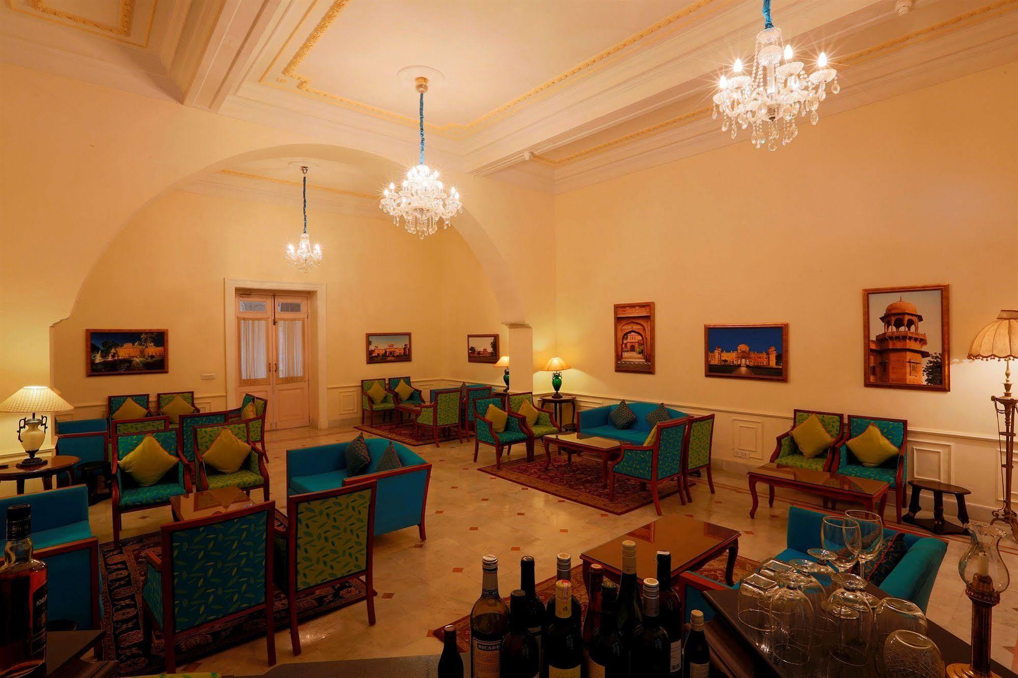 The Lallgarh Palace A Heritage Hotel Bikaner Bagian luar foto