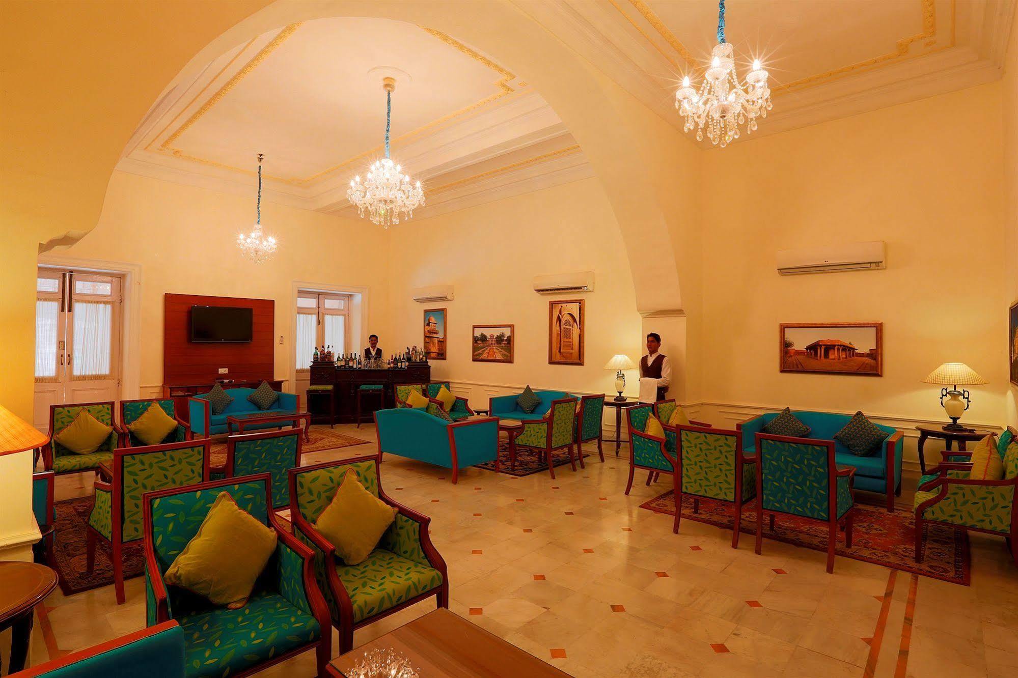 The Lallgarh Palace A Heritage Hotel Bikaner Bagian luar foto